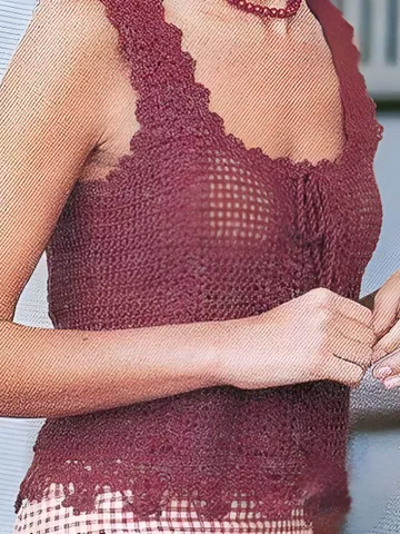 Camisole crochet pattern, shell Camisole pattern, summer top Pattern, lace women ladies top pdf instant download $6.68