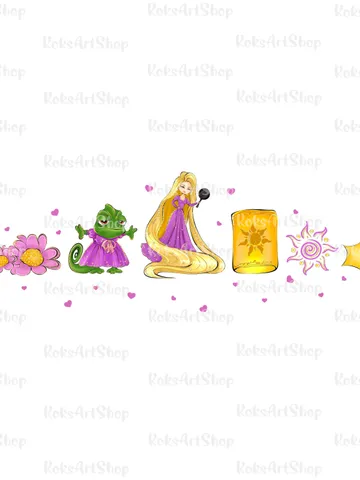 All princess Watercolor Princess PNG, Princess clipart png, Family vacation clipart, Family vacation png, Family trip, All princess design $2.00