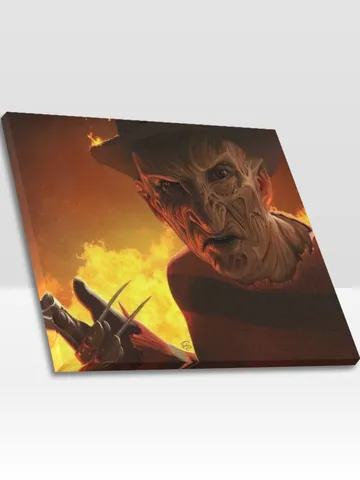 Freddy Krueger Frame Canvas Print, Wall Art Home Decor $24.00