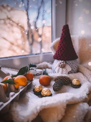 Scandinavian gnome, Nordic gnome, interior gift crochet basket, bathroom storage, wall hanging, eco friendly hugge $69.00