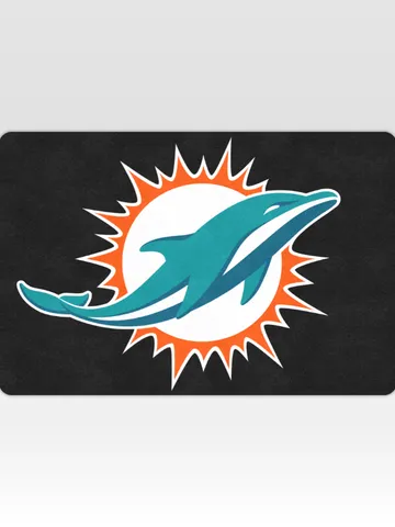 Miami Dolphins DoorMat $48.00