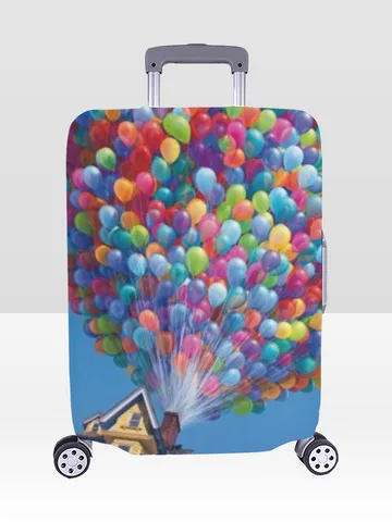 UP Balloons Luggage Cover, Luggage Protective Print Cover, Case Cover $30.00