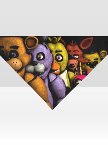 FNAF Five Nights At Freddy's Pet Dog Bandana $36.00