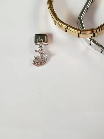 Italian Charms, 9mm Italian Charm For Bracelet, Italian Charms Classic 9mm Size Stainless Charm Links,  Italian Charms $30.00