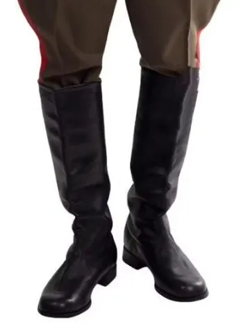 Military Surplus Excellent 1 Chrome Officer Boots Airsoft $350.00