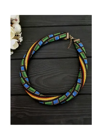 PDF Bead Crochet Pattern , Pattern for Necklace and Bracelet bead crochet $4.00