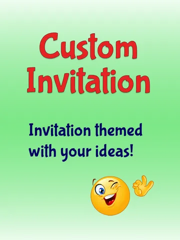 Custom Video Invitation Personalized For you, Animated Invitation, Birthday Invitation, Kids Invitation