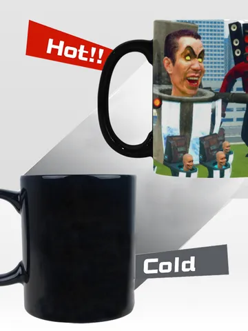 skibidi toilet Color Changing Mug $21.97