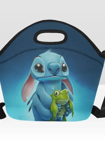 Stitch Neoprene Lunch Bag, Lunch Box $36.00