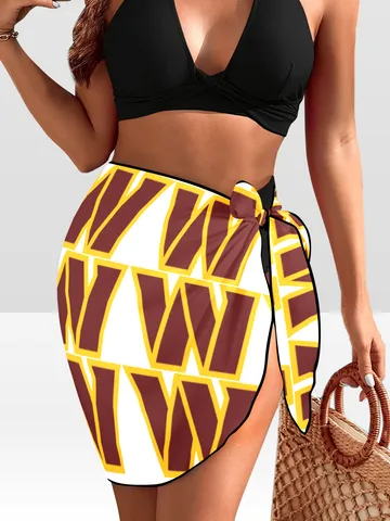 Washington Commanders Beach Sarong Wrap $29.97