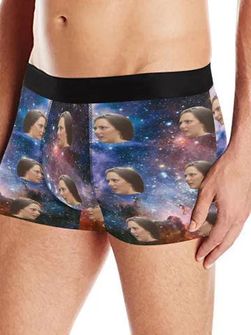 Custom Boxer Briefs, Your Face on Personalized Boxers Briefs $34.97