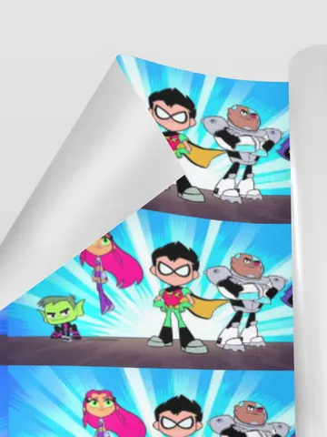 Teen Titans Gift Wrapping Paper 58"x 23" (1 Roll) $24.97
