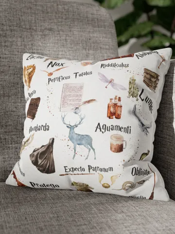 Wizarding World Pillow; Magic School Baby Pillow Owl Key Magic World Custom Wizard Pillow Gift for Baby Pillow Magic School WBB12 $39.73