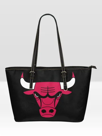 Chicago Bulls Leather Tote Bag $60.00