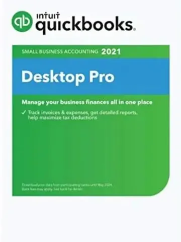 Intuit Quickbooks Desktop Pro 2021 Lifetime key US Edition 3 User