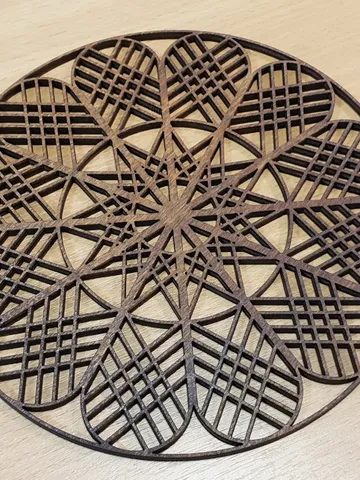 Digital Template Cnc Router Files Openwork Panel Cnc Files for Wood Laser Cut Pattern $6.50