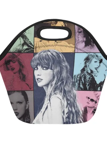 T S Tour Neoprene Lunch Bag $36.00