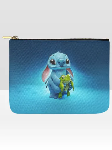 Stitch Accessory Pouch 8''x 6'' $30.00