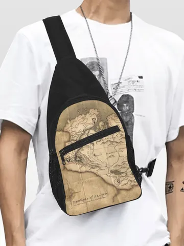 Skyrim World Map Chest Bag $39.97