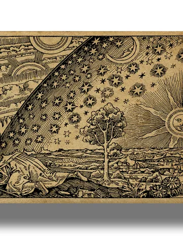 Flammarion flat Earth. $21.00