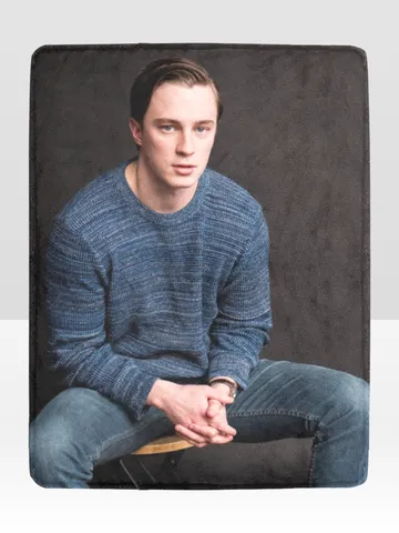 Drew Starkey Blanket Rafe Cameron Lightweight Soft Microfiber Fleece $48.00