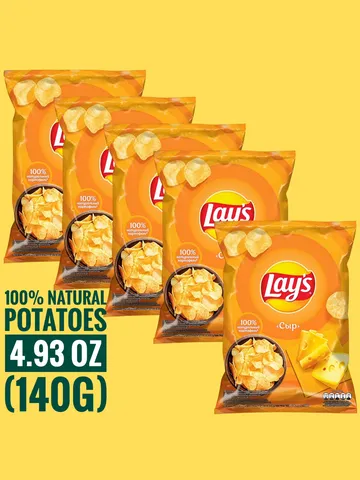 "Lay's" Chips "Lay's" cheese 4.93oz The order includes 5 pieces $43.50
