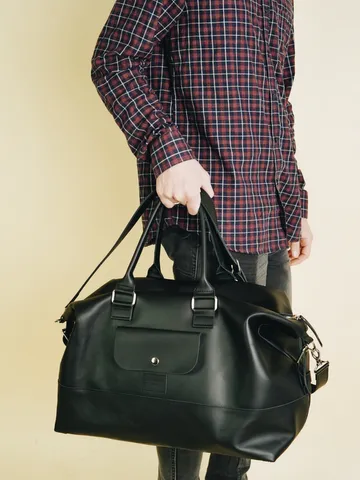 Genuine leather Duffle bag for men, Weekender bag, gifts for men, Groomsmen gift $289.00