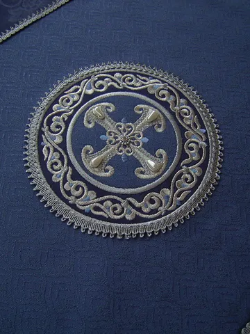"A Gift to the Temple" is a set of designs for machine embroidery