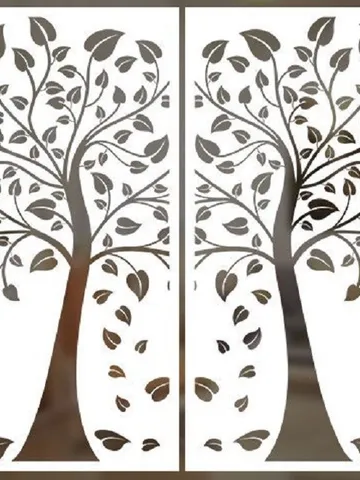 Digital Template Cnc Router Files Cnc Panel Wall Files for Wood Laser Cut Pattern $6.50