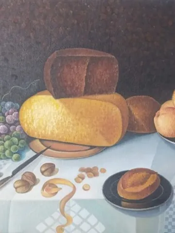 Still life with fruit. $300.00