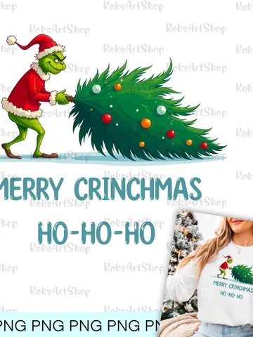 Merry Grincmas png, Xmas Holiday png, Merry Christmas png, Retro Christmas png, Christmas Movie png, Christmas png, Sublimation Design $1.50