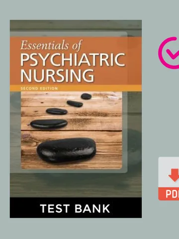 Essentials of Psychiatric Nursing 2nd Edition Boyd Test Bank