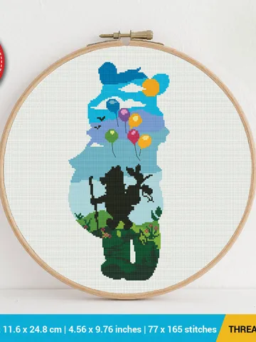 Winnie the Pooh Cross stitch pattern | Embroidery Pattern | Instant Download | Embroidery Designs $6.80