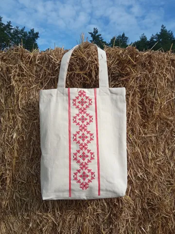 Hand embroidery folk ornament bag