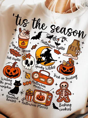 Halloween Doodles Png, Witchy Png