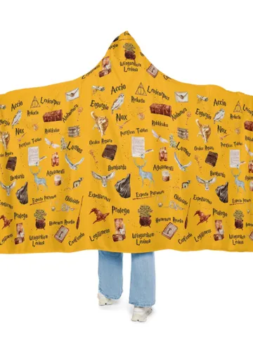 Wizarding World Snuggle Blanket ; Magic School Snuggle Blanket Owl Key Magic World Custom Wizard Snuggle Blanket Gift Baby Magic WBB12 $83.63