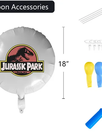 Jurassic Park Foil Balloon $24.00
