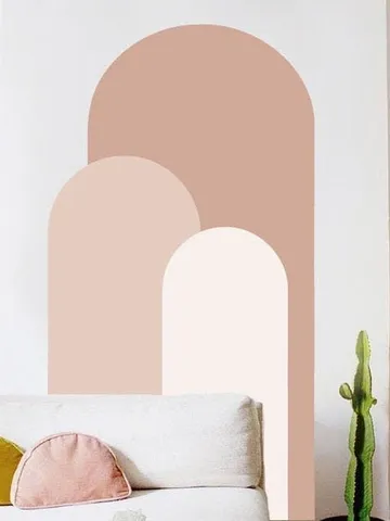 Custom order for janey luu Color block Arch Decals $112.00