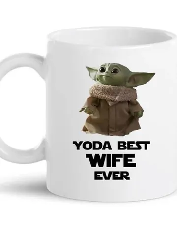 Baby Yoda Best Wife Ever Mug