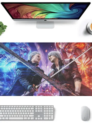 Dante vs Vergil Devil May Cry Gaming Mousepad $42.00