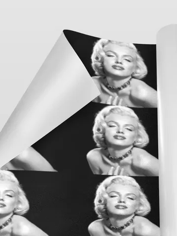 Marilyn Monroe Gift Wrapping Paper 58"x 23" (1 Roll) $24.97