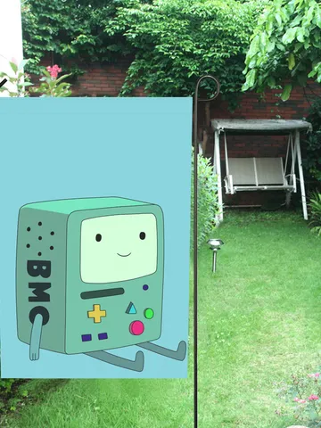 Robot Bmo Garden Flag $30.00