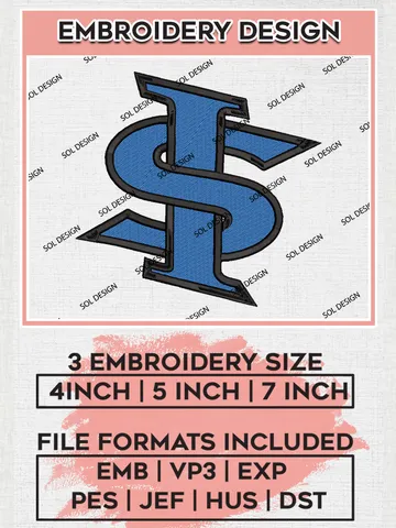 Indiana State Sycamores Embroidery Designs, NCAA Logo Embroidery Files, NCAA Indiana State Sycamores Logo, NCAA Embroidery Designs, Machine Embroidery Designs, Digital Download
