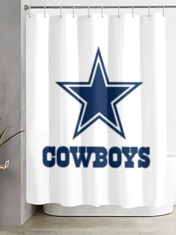 Dallas Cowboys Shower Curtain $48.00