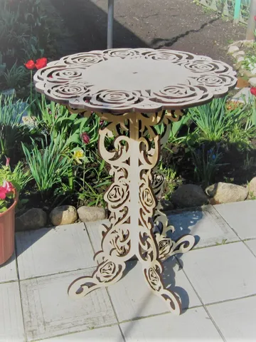 Digital Template Cnc Router Files Cnc Openwork Table Files for Wood Laser Cut Pattern $6.50
