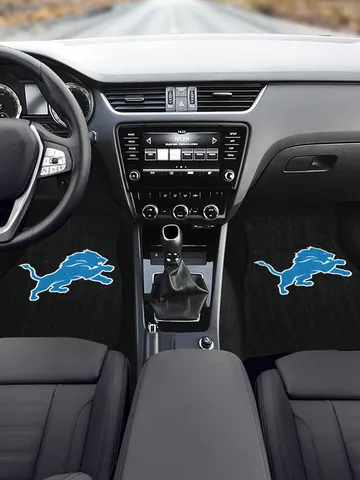 Detroit Lions Front Car Floor Mats Set of 2 $69.97