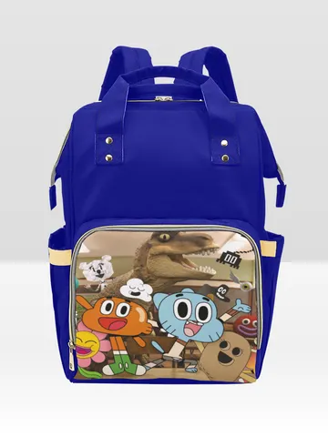 Amazing World Of Gumball Diaper Bag Backpack $59.97