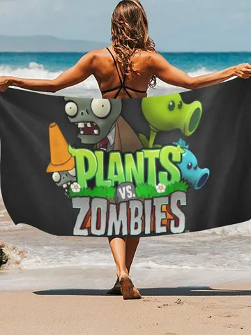 Plants VS Zombies Beach Towel $45.00