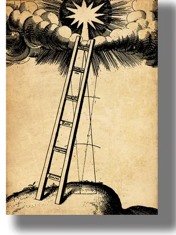 The ladder to Divine World. $21.00