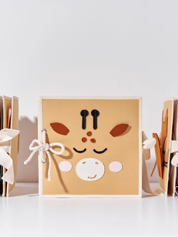 Handmade Felt Quiet Book, Montessori Busy Book, 1st Birthday Gift, Soft Activity Book, Fine Motor Skills Toy, Educational Church Toy $95.00